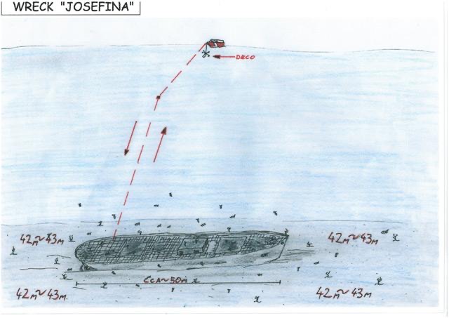 Wreck Josephine — underwater photo 3